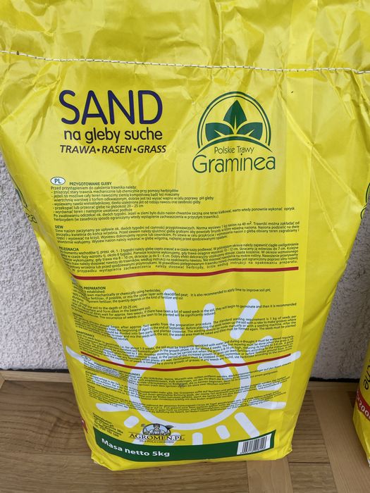 Sand Graminea 5KG Sahara Odporna Na Suszę i Upały