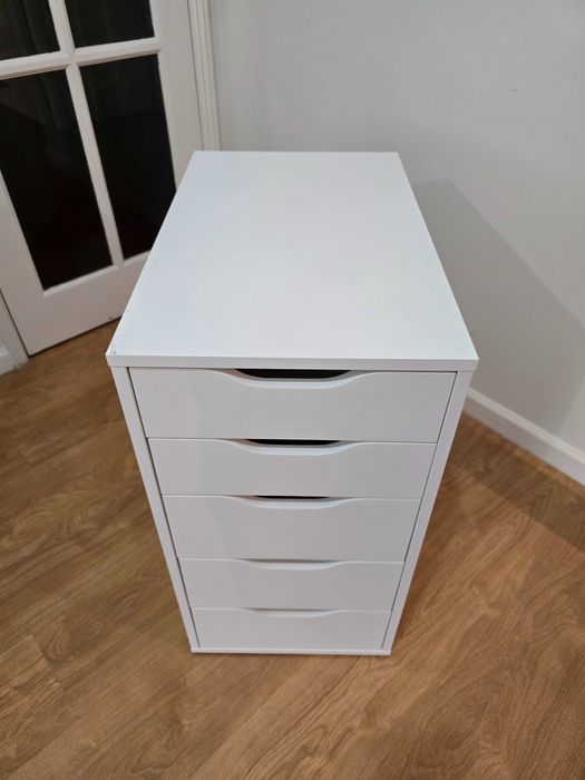 Bloco de gavetas IKEA ALEX – Branco