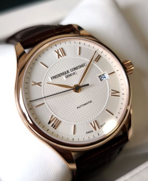 ekskluzywny męski zegarek Frederique Constant Classics Index Automati