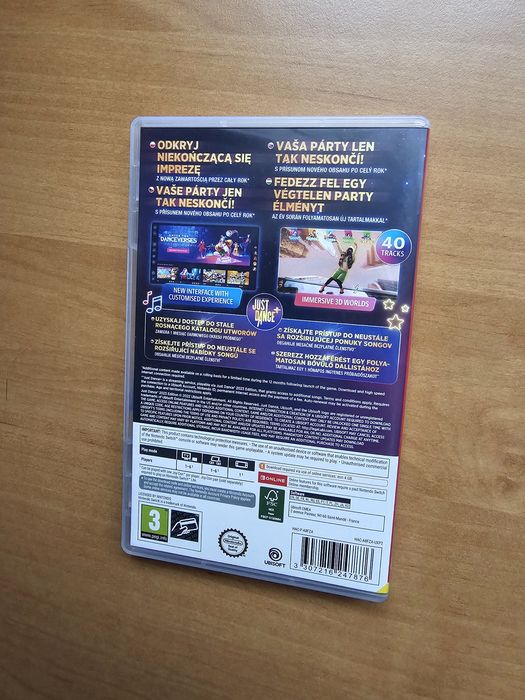 Just Dance 2023 Nintendo Switch Pudełko