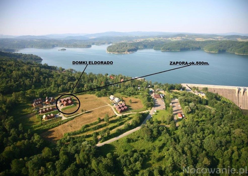 Domki ELDORADO w centrum Soliny przy zaporze do 6 osób