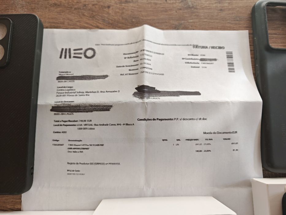 Xiaomi 14t Pro 5G 6.67"  12GB/512GB Preto C/Garantia Aceito Retomas