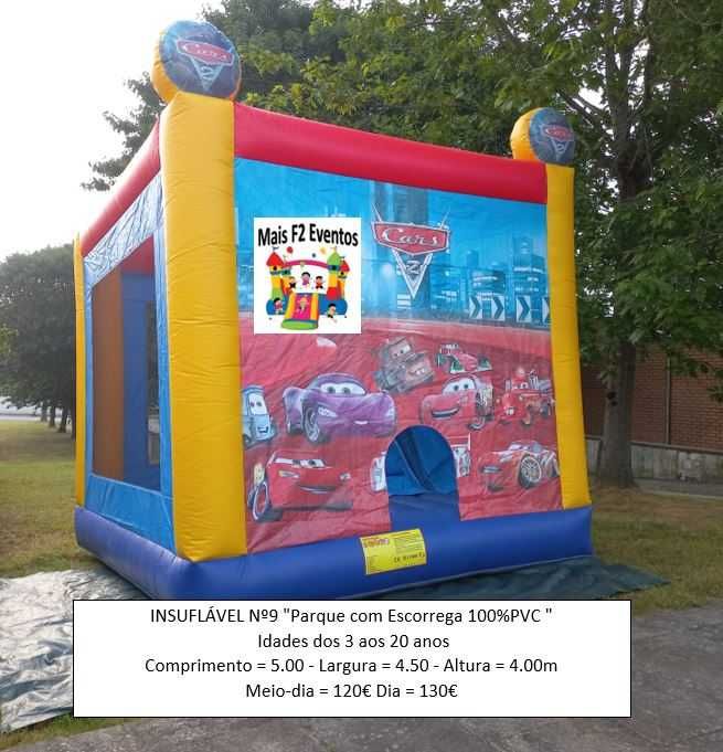Aluguer de Insufláveis e Trampolins, para festas infantis, aniversários, eventos.