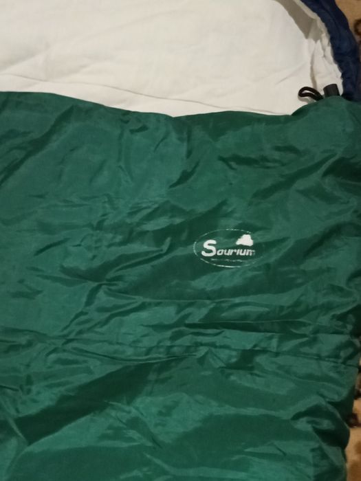 Saco cama, muito quentinho.