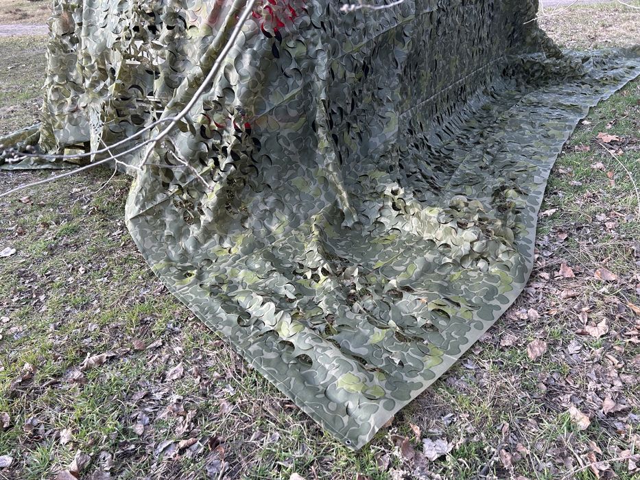 Маскувальна сітка Лист 1 зелений колір