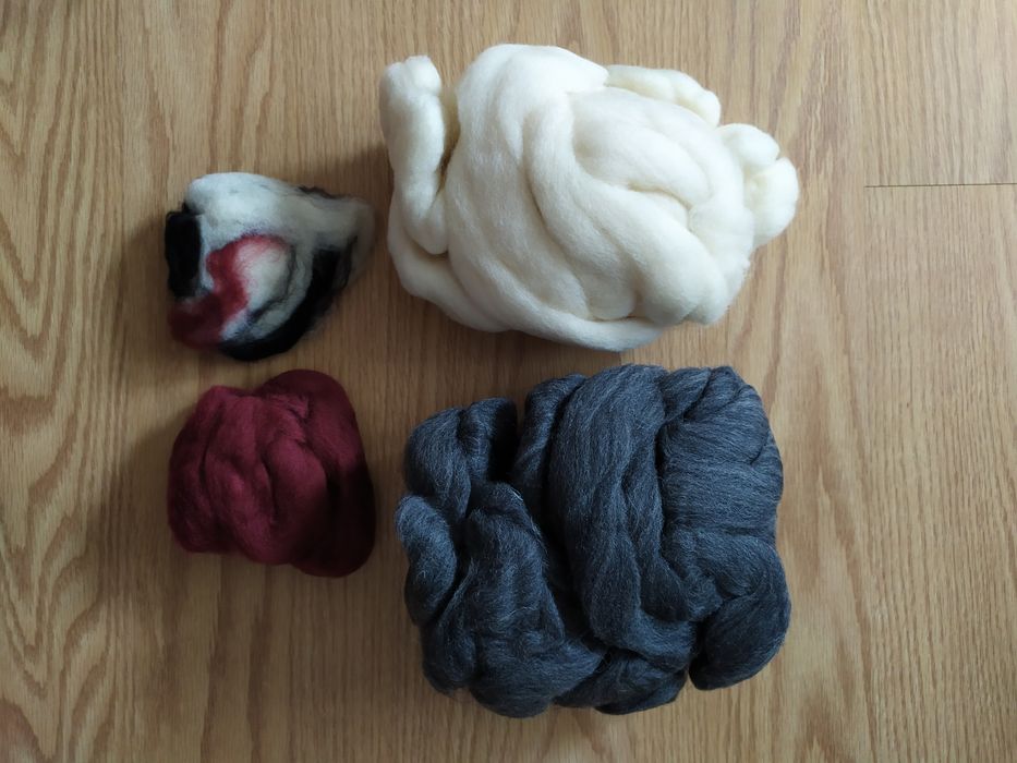 Lã para artesanato - feltragem