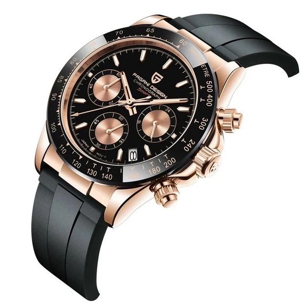 Годинник Pagani Design PD-1664 Gold Black