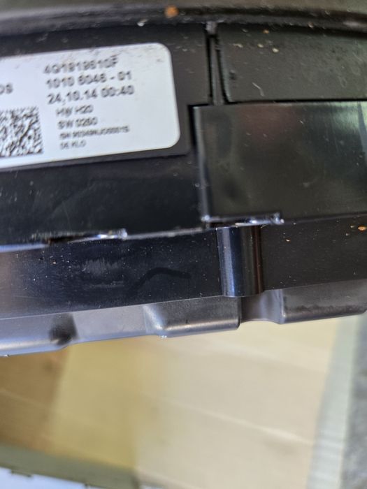 Nawigacja mib 2 wyswietlacz usb aux panel komplet audi a6 c7 lift