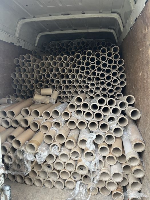 Шпулі гільзи картонні 76мм для плівки