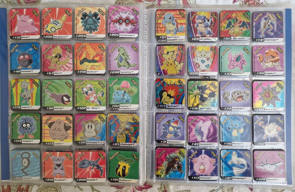 Pokemon Staks 2 Cadernetas