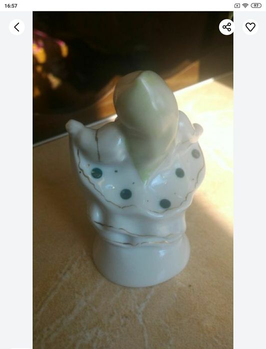 Фарфоровая статуэтка плясунья