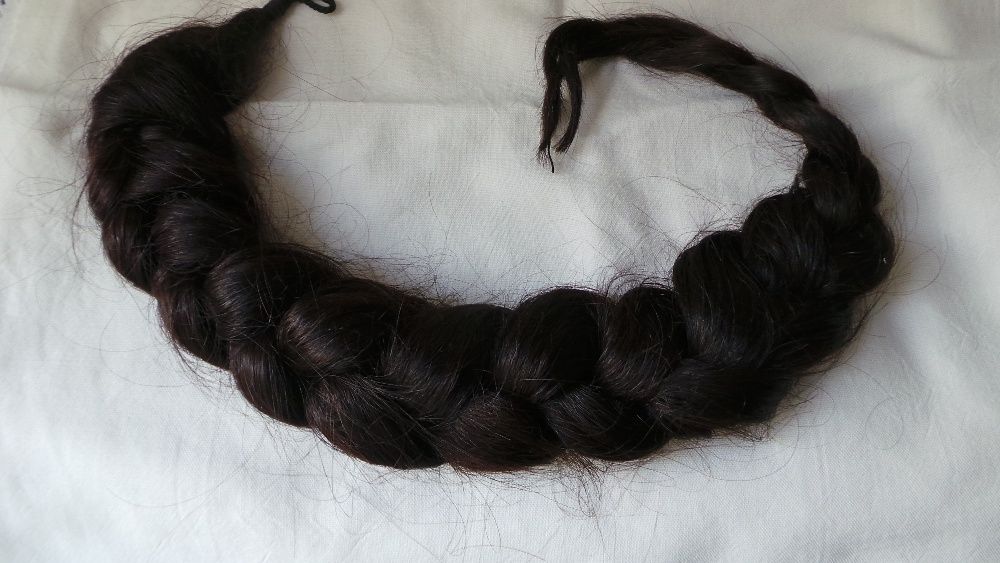 Cabelo natural entrançado
