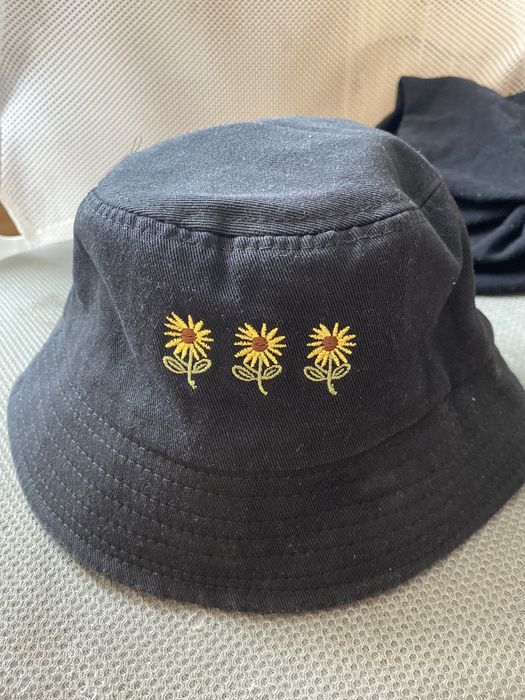 Kapelusz bucket czarny