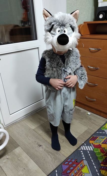 Костюм дощик новий рік сніговик капля вовк ведмідь лисиця мураха лев