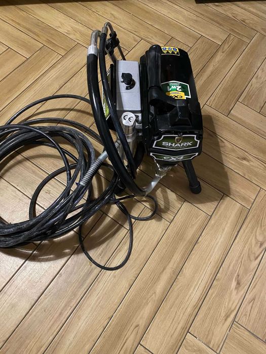 Agregat malarski Shark CX4 pistolet wąż dysza w bardzo dobrym stanie