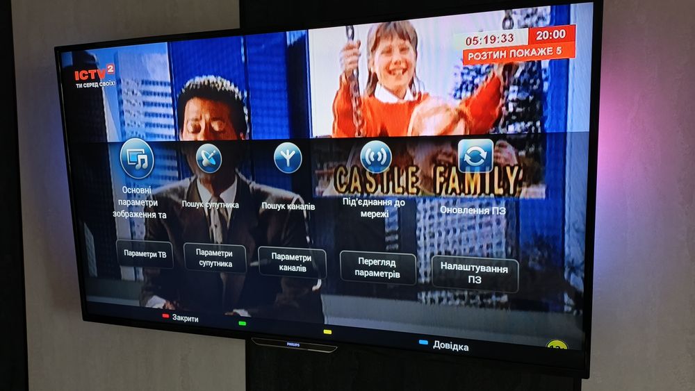 PHILIPS телевізор 49 діагональ