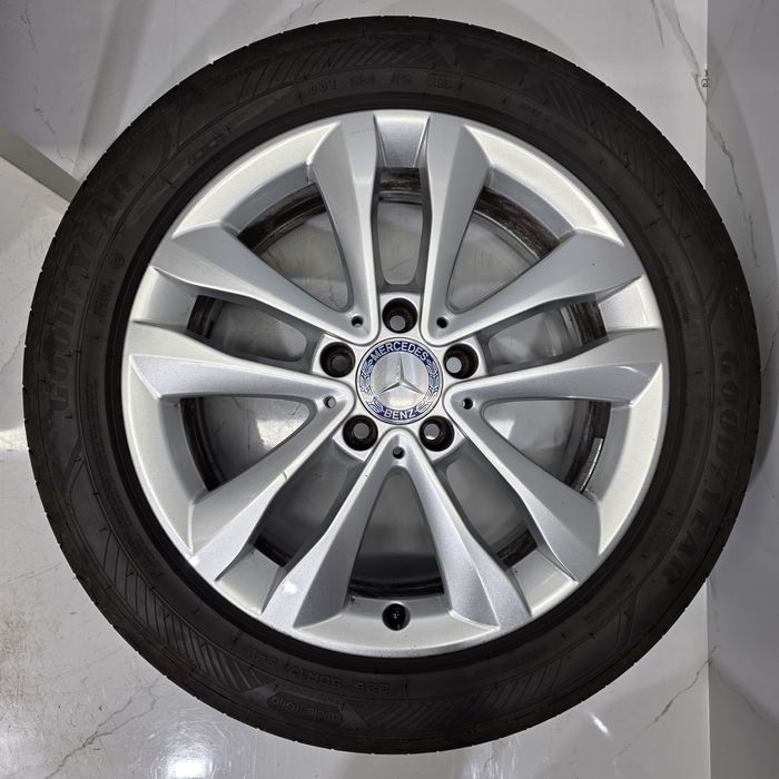 Jantes 17" originais Mercedes Classe C W205 Avantgarde 5x112 com pneus