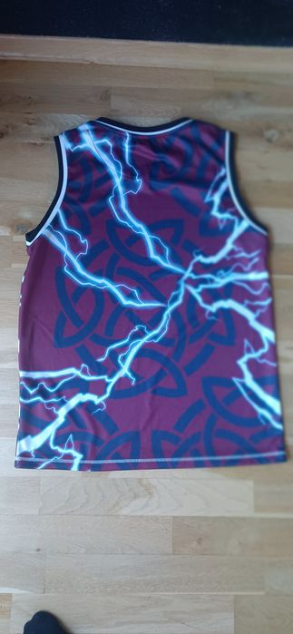 Unikat Koszulka Marvel Avengers Thor Mjölnir Jersey Basketball roz. M
