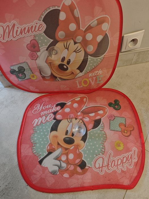 Zasłonki Przeciwsłoneczne na szybę, Boczne Szyby Do Auta Minnie Osłona