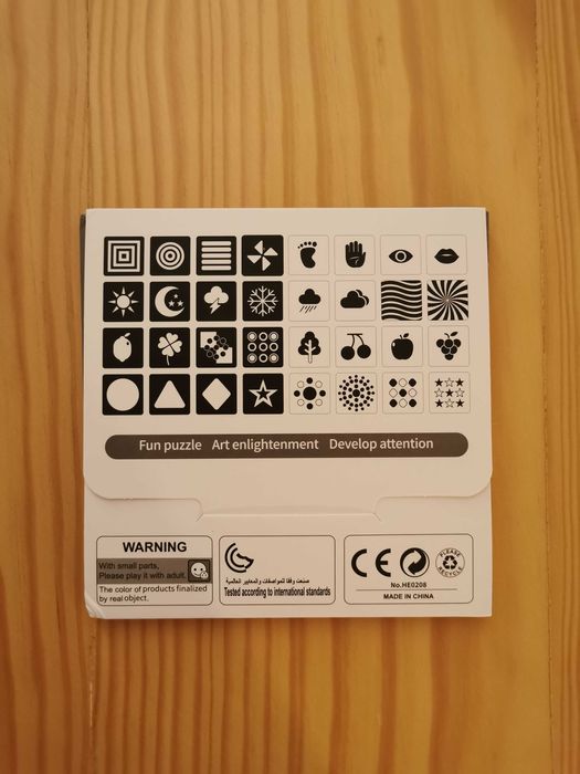 Flashcards Para Bebés Montessori (Bebé 0-3 meses)