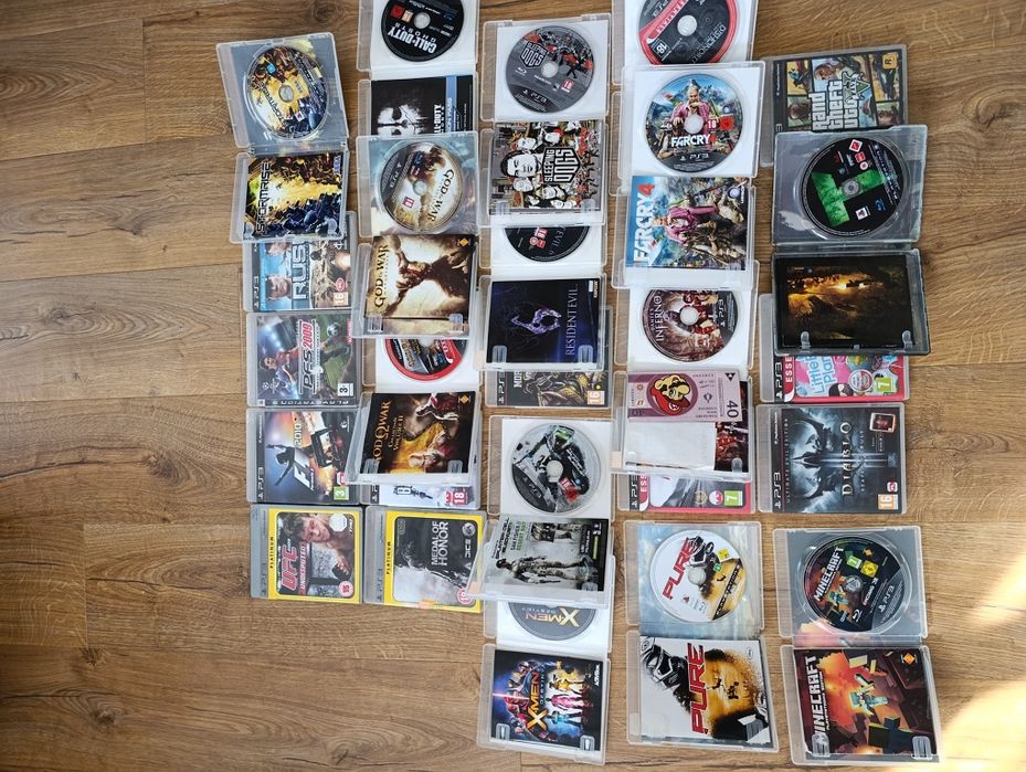 Sprzedam kolekcję Gier PlayStation 3 PS3