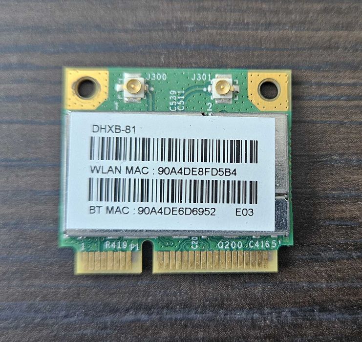 Karta WI-FI sieciowa Broadcom DHXB-81