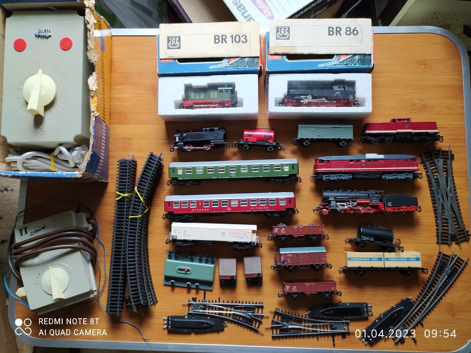 Железная дорога ГДР 80-х. 12мм. BTTB: 35 500 грн