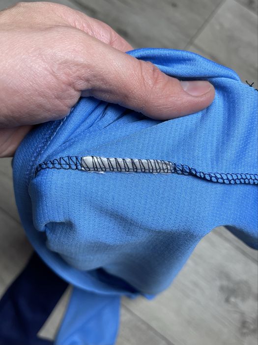 Nike Barca спортивный костюм L размер футбольный синий с принтом