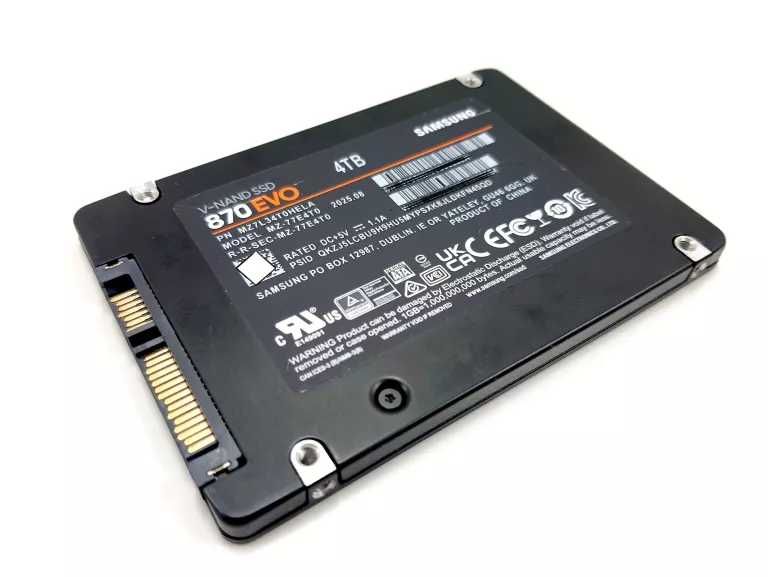 Dysk SSD Samsung 870 EVO 4tb 2.5" Sata III (MZ-77E4T0) (2025.08)