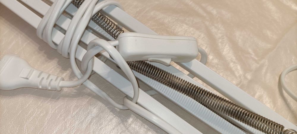 candeeiro branco extensivel