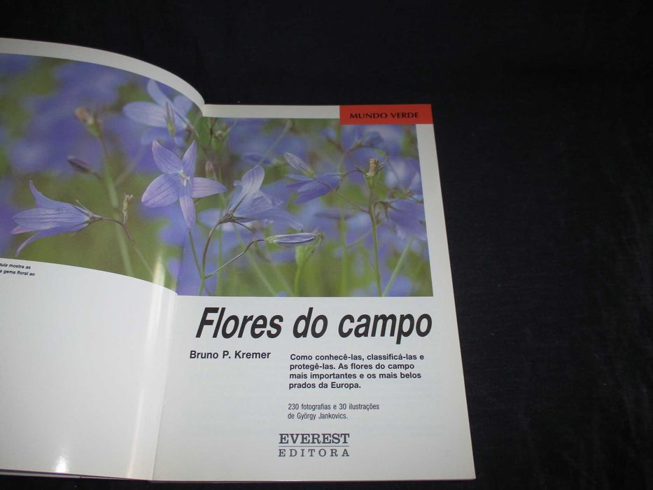Livro Flores do Campo Bruno P. Kremer