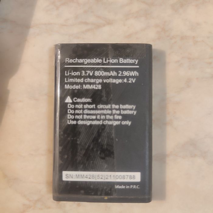 Telefon dla seniorów Maxcom MM428BB