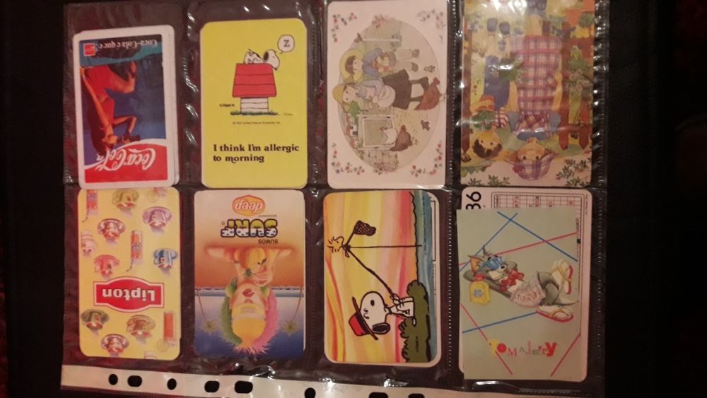 Coleção 157 calendários desde 1980