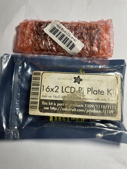 Wyświetlacz Adafruit 16x2 LCD Pi Plate do Raspberry PI