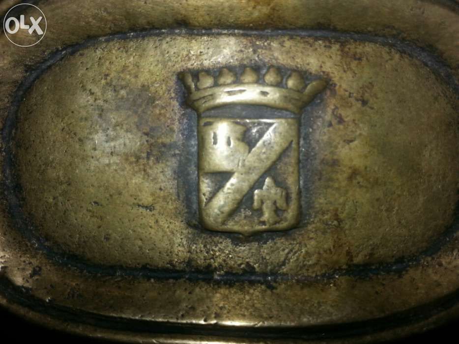 Par de saleiros  em bronze