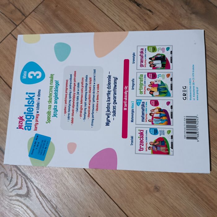 Karty pracy język angielski klasa 3