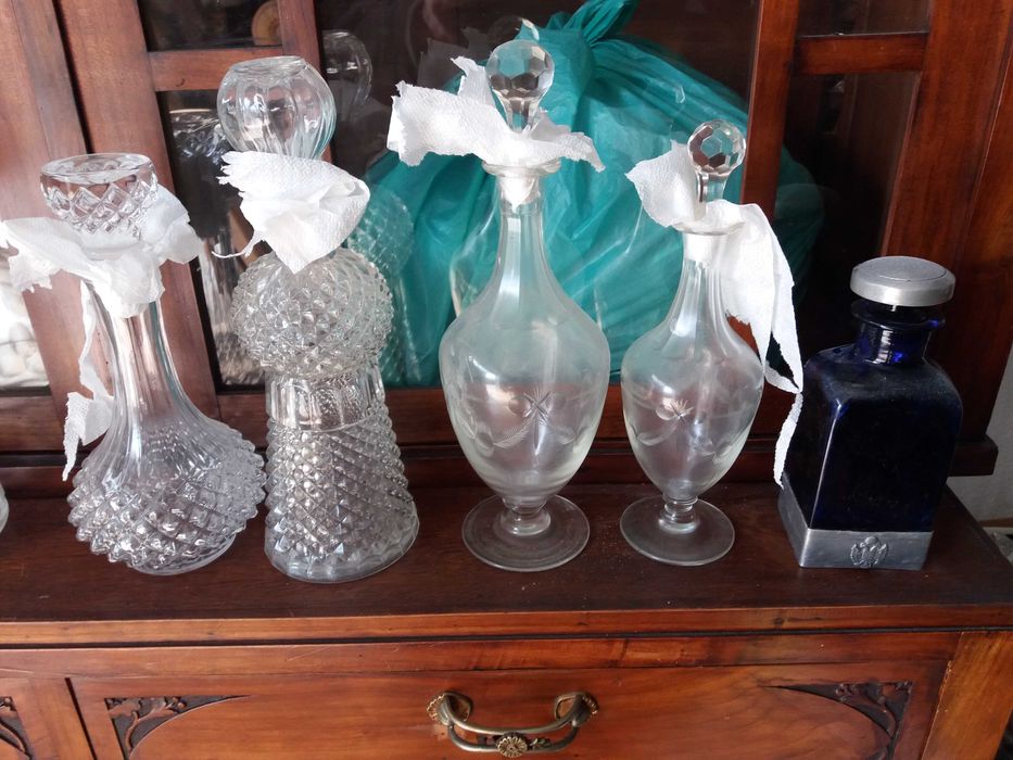 Garrafas de Cristal e Vidro