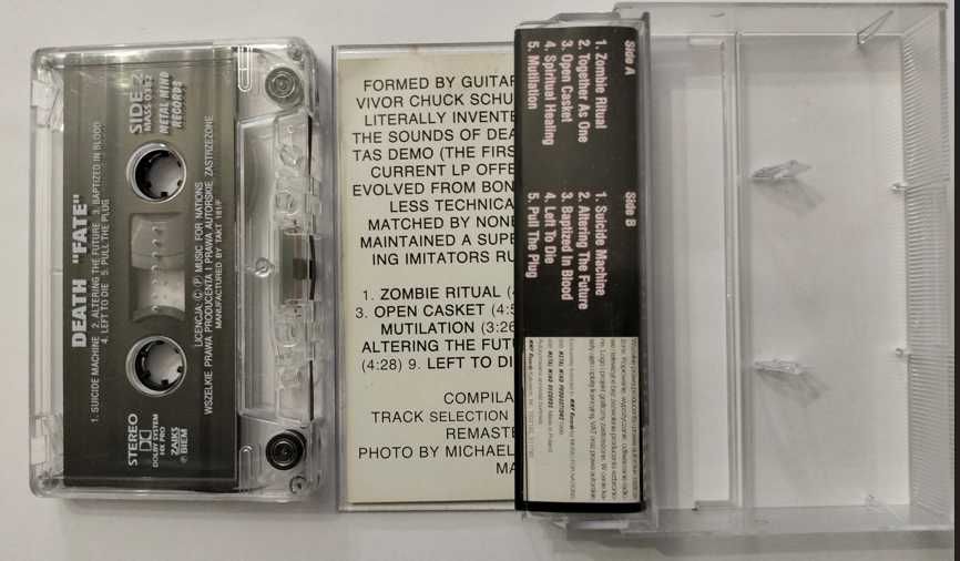 Death -"Fate" 1996 kaseta