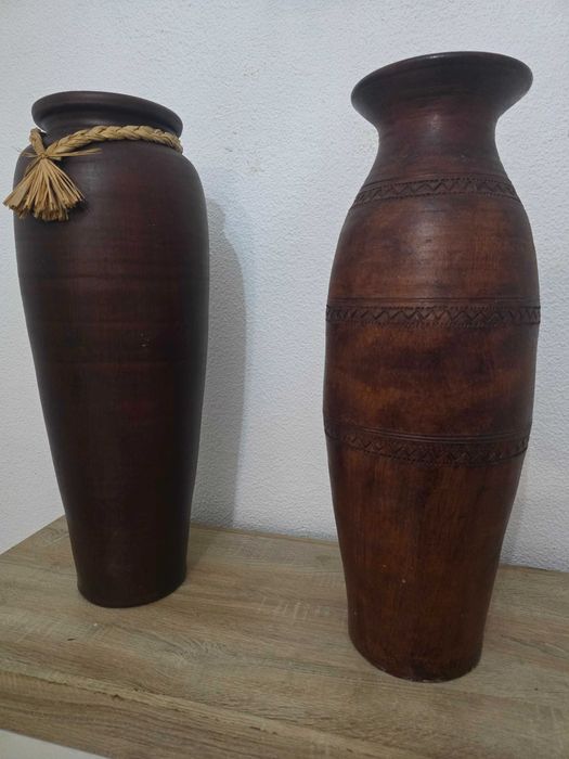 Conjunto vasos antigos