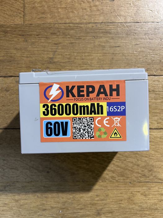 Bateria KEPAH 60 V 36 000 mAh 16S2P — nova