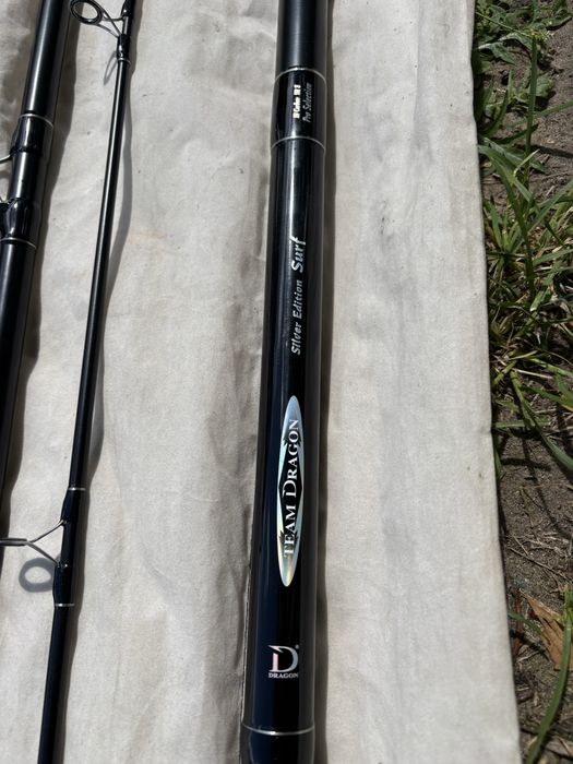 Wędka Team Dragon Silver Edition Surf 4.50m 100-200g Surfcasting