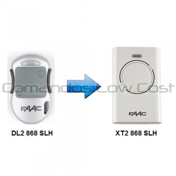 Original FAAC XT2 and XT4 SLH LR 868 MHz Remote Control, Brand New64584546989315123