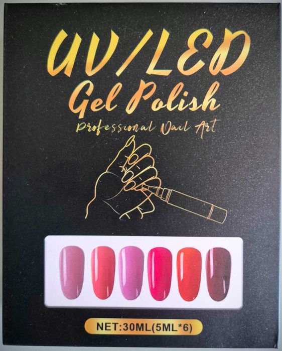 Pisaki żelowe do paznokci do utwardzania lampą UV/LED