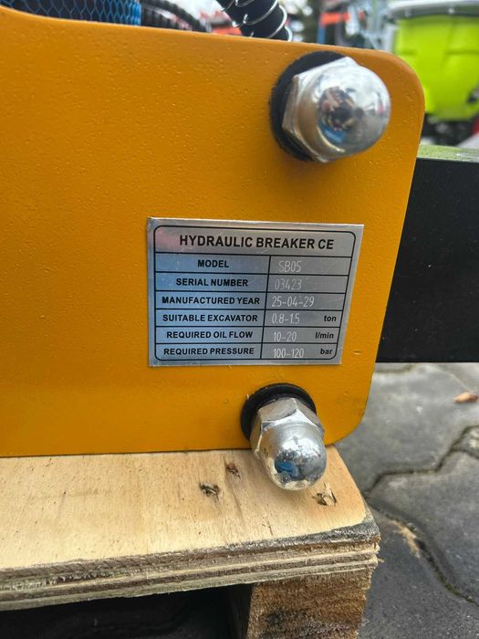 Martelo hidráulico para mini escavadora 1 000 €