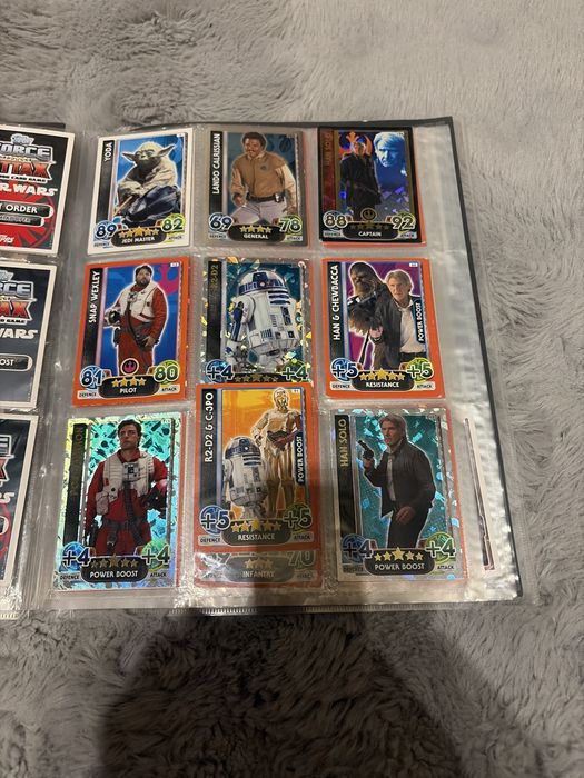 Album z kartami star wars
