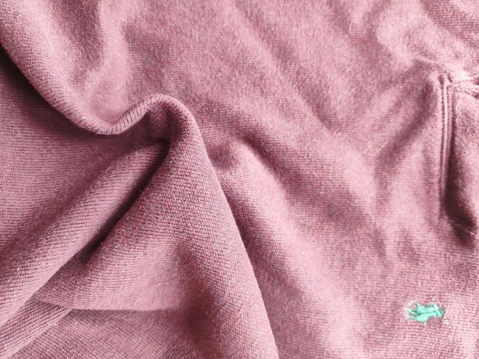 Bordowo-burgundowa bluza sweter Polo Ralph Lauren