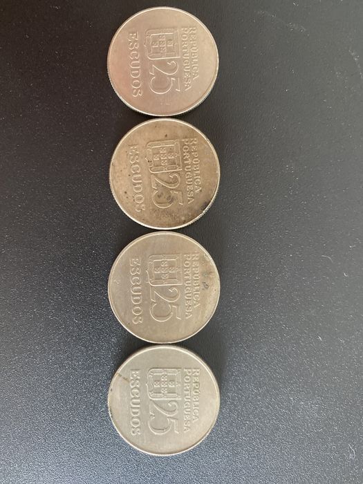 Moedas 25 escudos