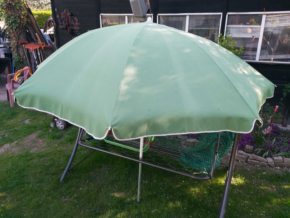 parasol ogrodowy zielony