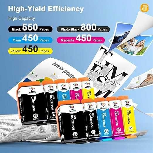 Tusze 202 XL Do Drukarki EKSPRESSION EPSON XP-6000 XP-6005 XP-6100 XP-6105