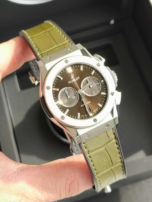 Hublot Classic Fusion Chronograph Titanium Green 42 mm 2024r.